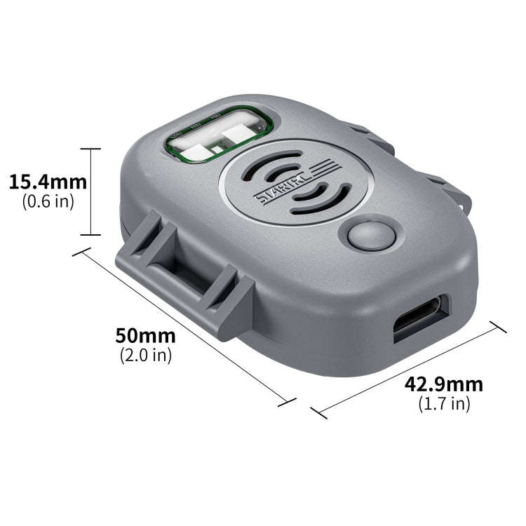 For DJI Neo STARTRC Drone Alarm Tracker (Grey)