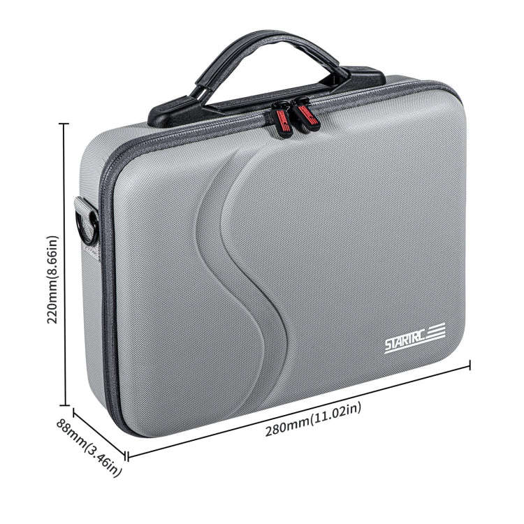 For Mini 4K / Mini 2 / Mini 2 SE STARTRC Waterproof Shoulder Storage Bag Handbag (Grey)