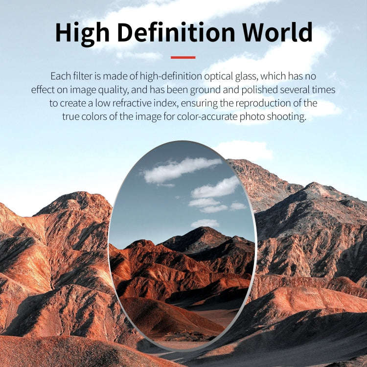 For DJI Mini 4K / Mini 2 SE / Mini 2 STARTRC 4 in 1 ND8 ND16 ND32 ND64 Lens Filter