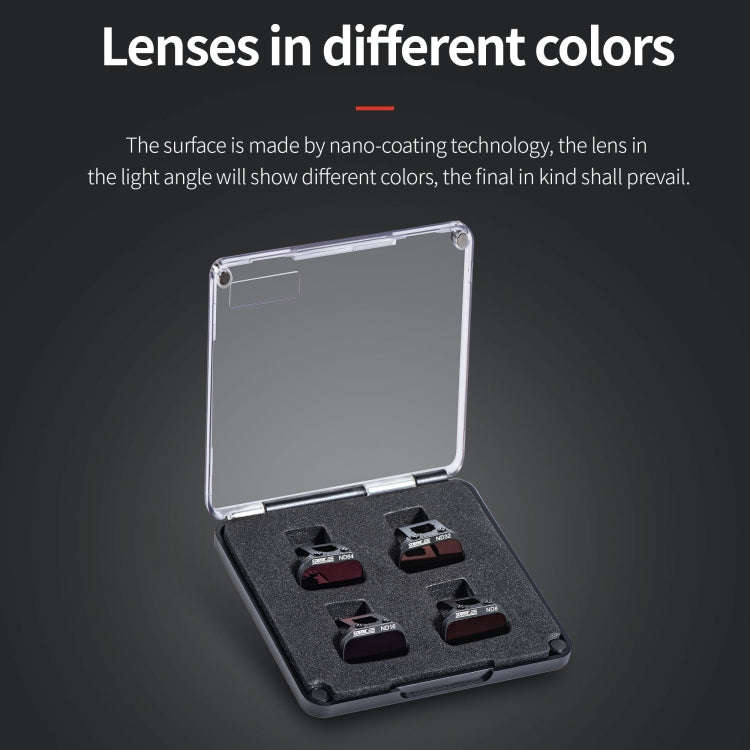 For DJI Mini 4K / Mini 2 SE / Mini 2 STARTRC 4 in 1 ND8 ND16 ND32 ND64 Lens Filter
