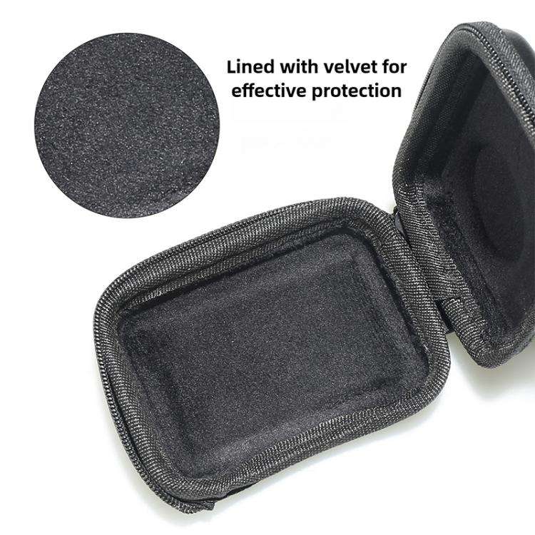 For DJI Osmo Action 5 Pro / 4 / 3 Portable Body Half Coverage Storage Box Bag (Black)