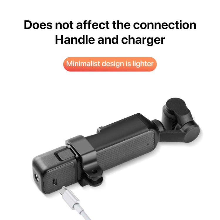 For DJI OSMO Pocket 3 Expansion Bracket Adapter (Black)