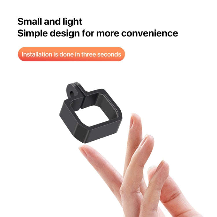For DJI OSMO Pocket 3 Expansion Bracket Adapter (Black)