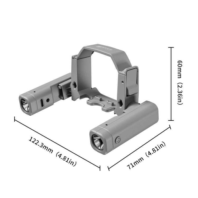 For DJI Mini 4 Pro STARTRC Night Navigation Searchlight LED Flashlight Rechargeable Refill Lighti...