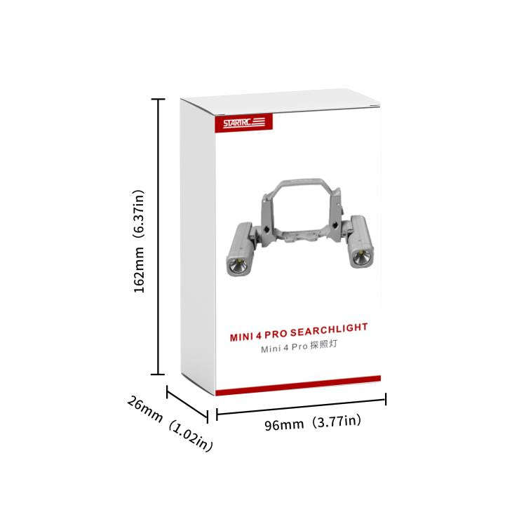 For DJI Mini 4 Pro STARTRC Night Navigation Searchlight LED Flashlight Rechargeable Refill Lighti...