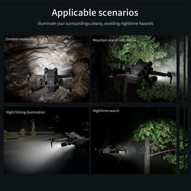 For DJI Mini 4 Pro STARTRC Night Navigation Searchlight LED Flashlight Rechargeable Refill Lighti...