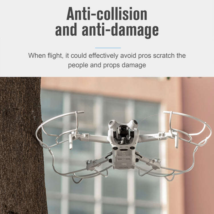 For DJI Mini 4 Pro STARTRC Drone Propeller Protective Guard Anti-collision Ring (Grey)