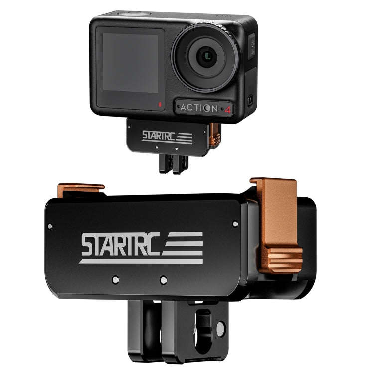 For DJI Osmo Action 5 Pro / 4 / 3 STARTRC Metal Quick Adapter Magnetic Foldable Extension Bracket...