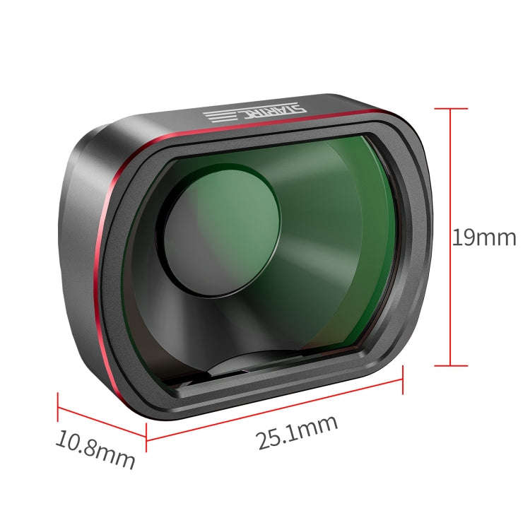 For DJI OSMO Pocket 3 STARTRC 10X Macro Lens Filter (Black)