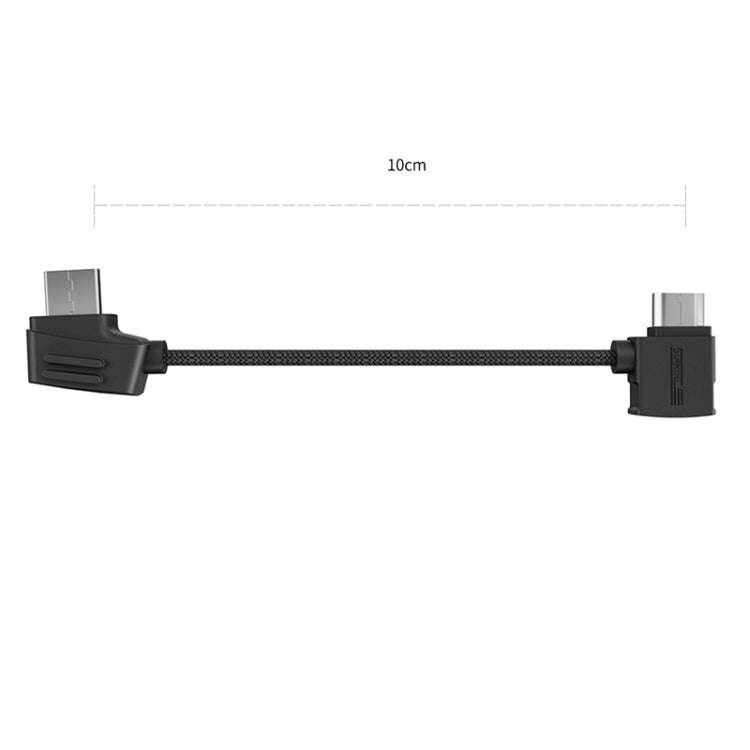 STARTRC 10cm Type-C to Micro USB Converting Connector Data Cable for DJI Mavic Mini /  Air, Shark...