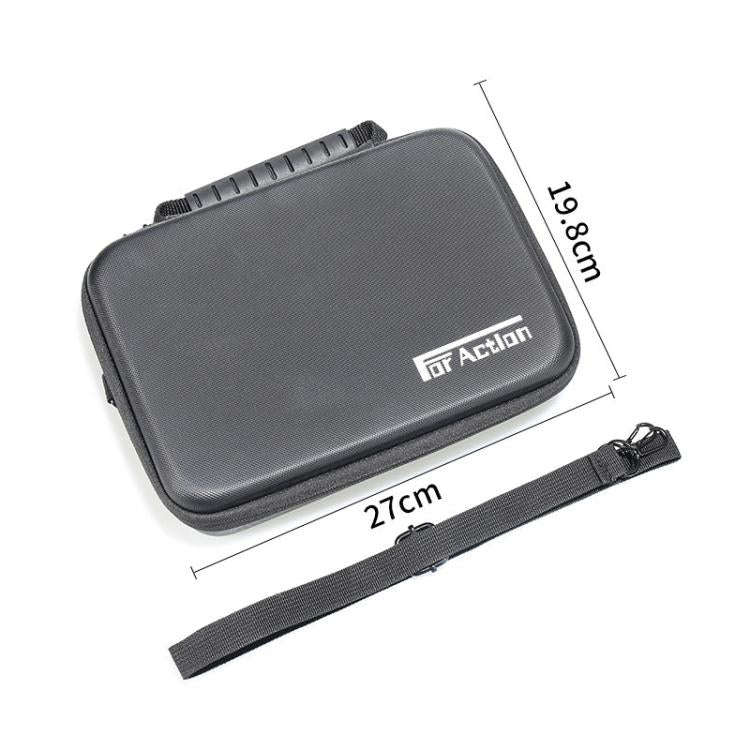 For DJI Osmo Action 5 Pro / 4 / 3 Hand Strap Shoulder Bag Camera and Accessories PU Storage Bag (...