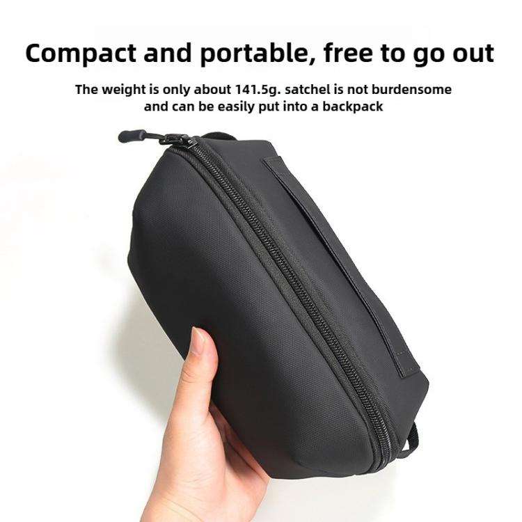 For DJI OSMO Pocket 3 Portable Carrying Case Body Storage Bag with Strap (Black)
