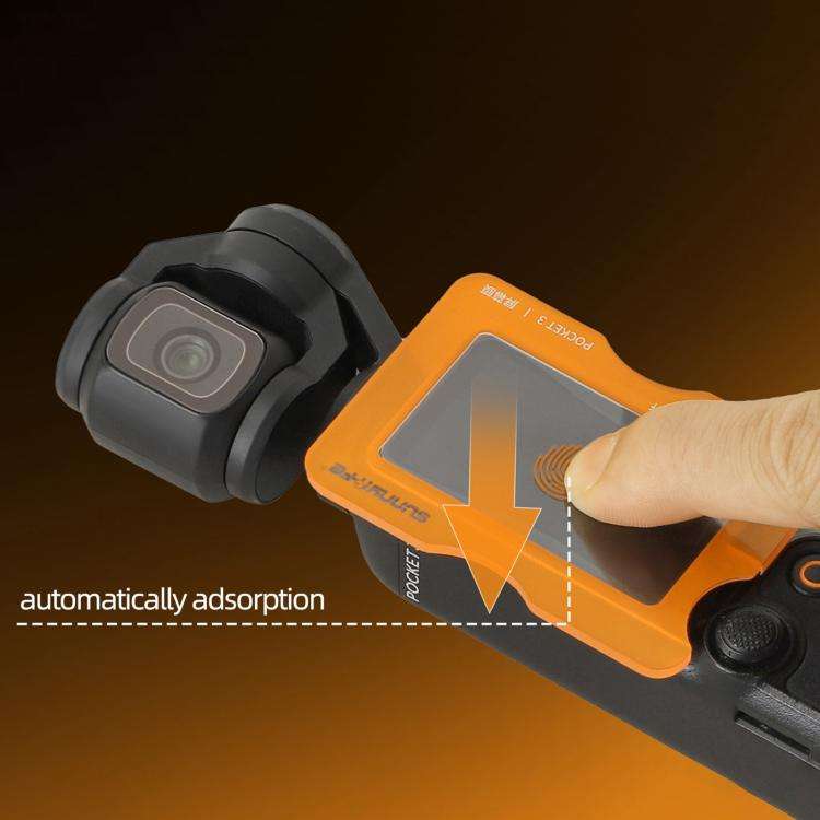 For DJI Osmo Pocket 3 Sunnylife Screen Protector AR Anti-reflection Tempered Glass Film with Film...