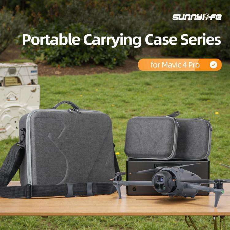 For DJI Mavic 4 Pro Sunnylife Drone Kit Carrying Case Storage Bag (Grey)