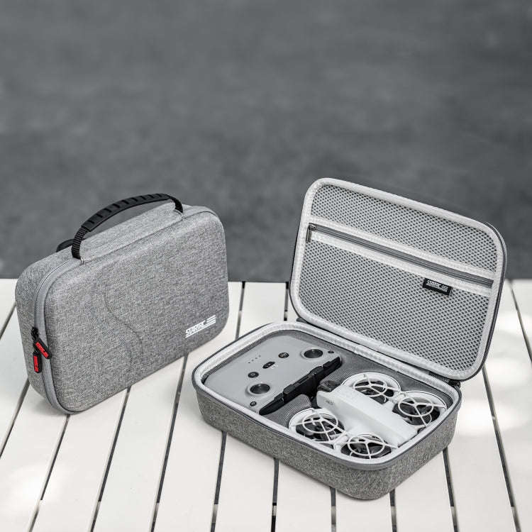 For DJI Neo STARTRC Shoulder Nylon Storage Bag Handbag (Grey)