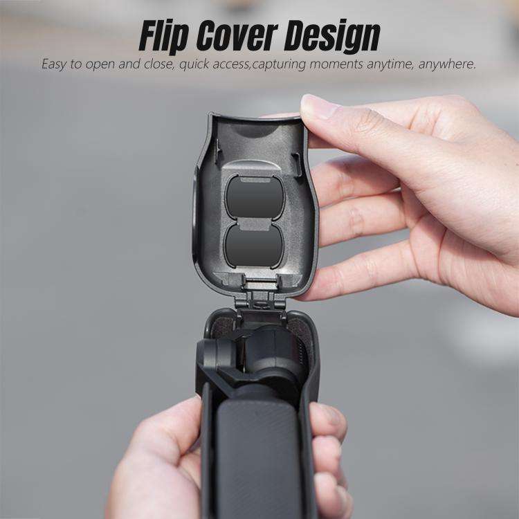 For DJI Osmo Pocket 3 STARTRC Short Type Protective Case Cover (Black)