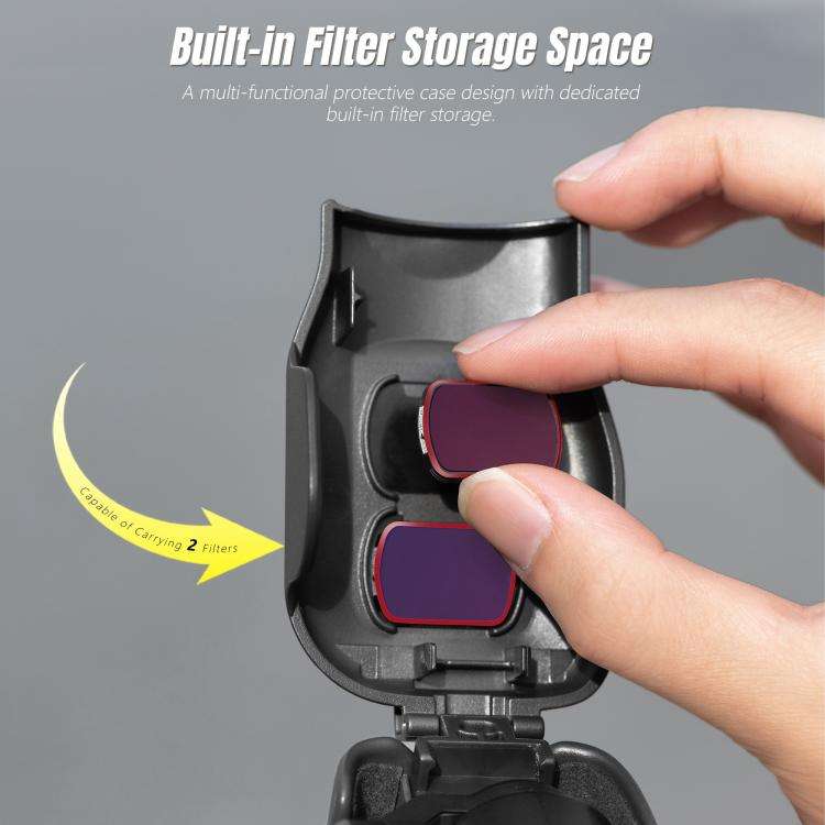 For DJI Osmo Pocket 3 STARTRC Short Type Protective Case Cover (Black)