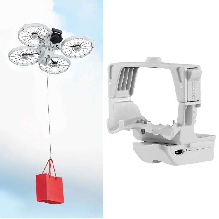 For DJI Flip STARTRC Air-Dropping System Thrower Parabolic (Grey)