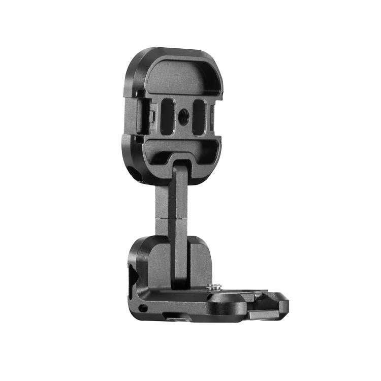 For DJI Osmo Pocket 3 STARTRC Metal L-shaped Expansion Bracket (Black)