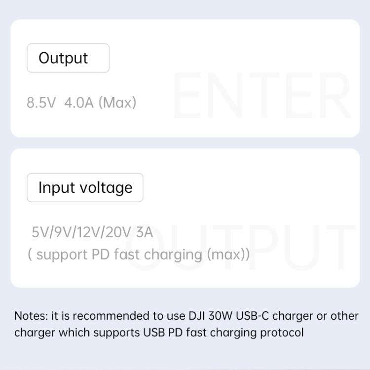 For DJI Mini 3 Pro STARTRC 3 in 1 Charging Butler Battery Charger (Grey)