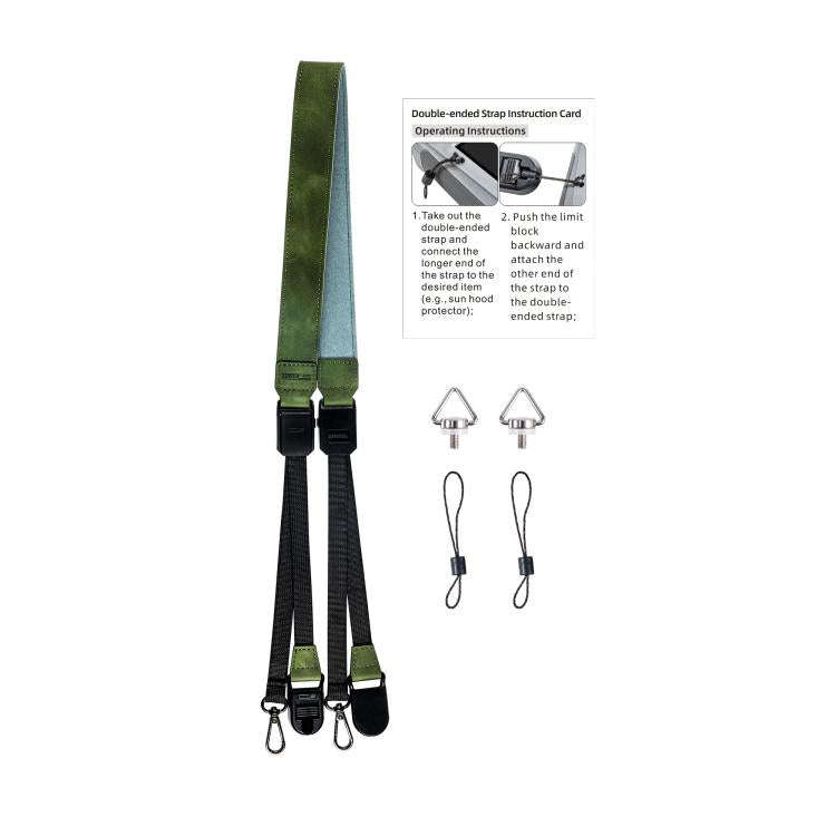 For DJI RC / RC 2 / RC Pro STARTRC QuickLink Double-Ended Neck Strap (Green)
