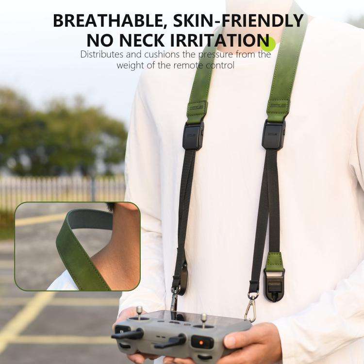 For DJI RC / RC 2 / RC Pro STARTRC QuickLink Double-Ended Neck Strap (Green)