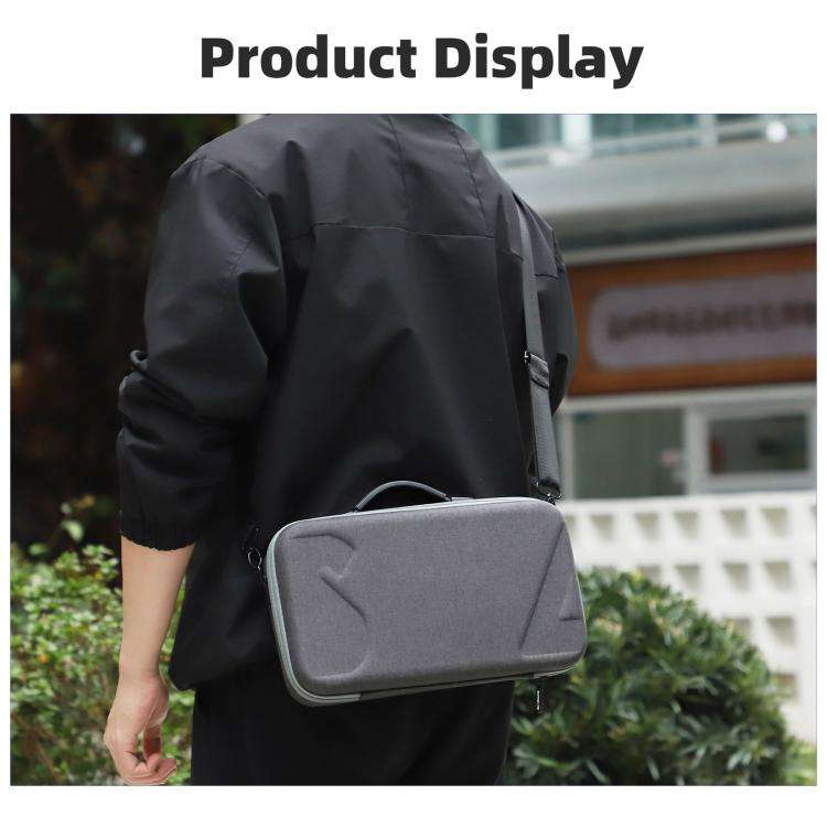 For DJI Flip Sunnylife Simple Storage Bag Shoulder Handbag (Black)