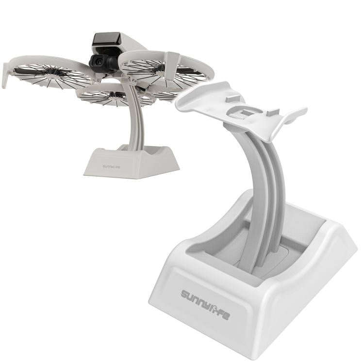 For DJI Flip Sunnylife 2 in 1 Desktop Display Stand Drone Base Mount Exhibition Base Bracket (Grey)