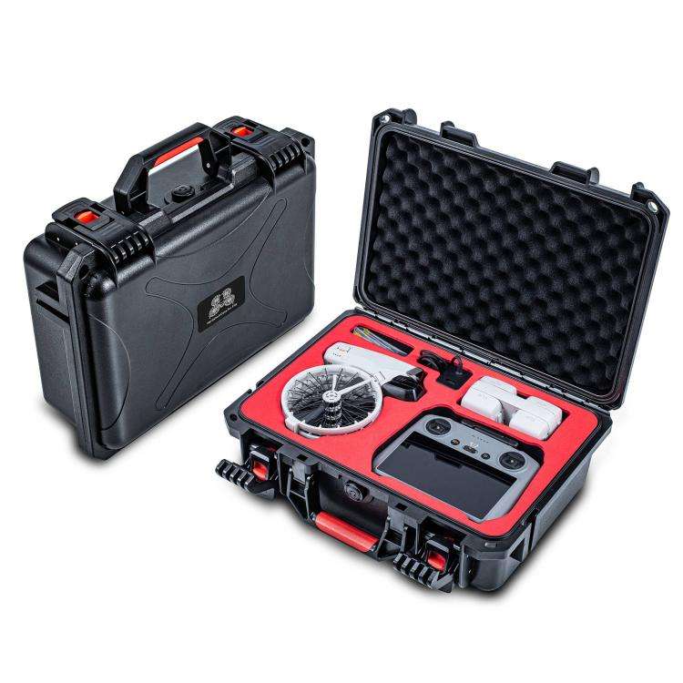 For DJI Flip STARTRC Waterproof ABS Suitcase Storage Box (Black)