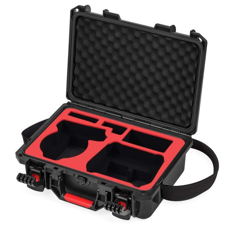 For DJI Flip STARTRC Waterproof ABS Suitcase Storage Box (Black)