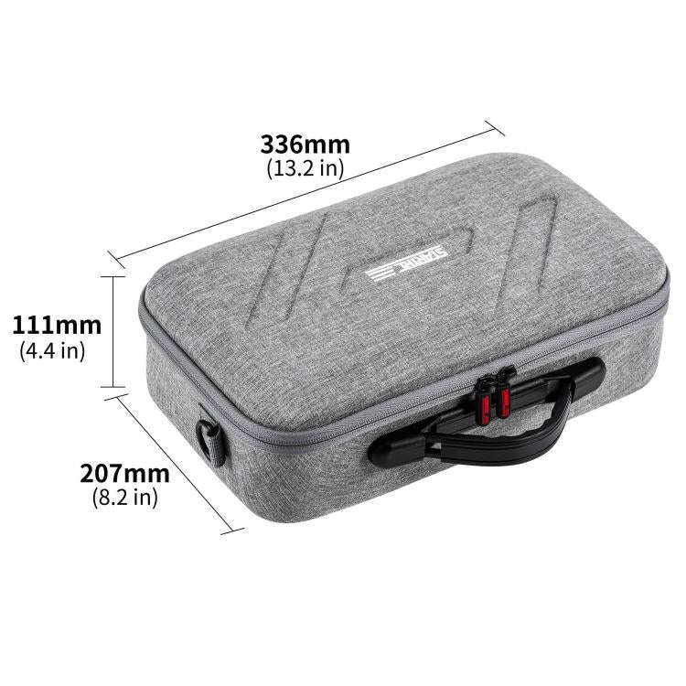 For DJI Flip STARTRC Shoulder Storage Bag Integrated Handbag (Grey)