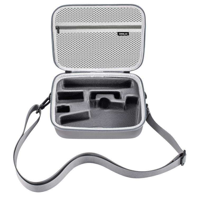 For DJI Osmo Mobile 7 / 7P STARTRC Portable Shockproof Waterproof PU Case Bag (Grey)