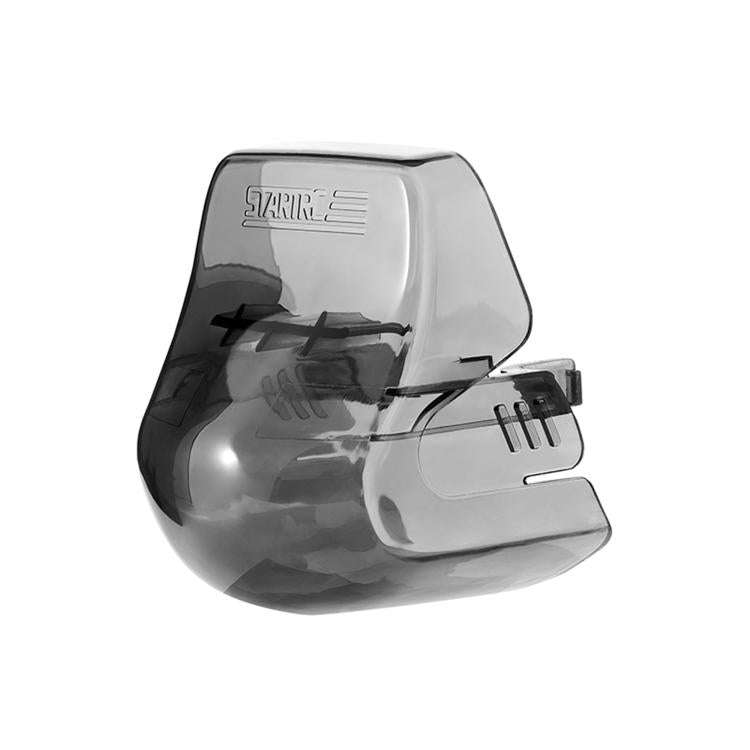For DJI Flip STARTRC Lens Protective Cover Gimbal Cover (Transparent Black)