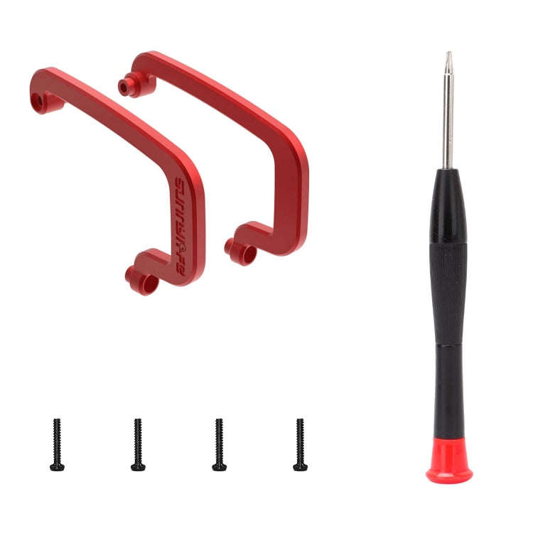For DJI Avata 2 Sunnylife Gimbal Aluminum Anti-collision Bumper (Red)