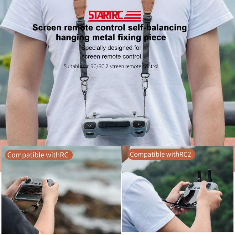 For DJI RC / RC 2 STARTRC Neck Strap Self-Balance System Kit