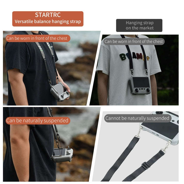 For DJI RC / RC 2 STARTRC Neck Strap Self-Balance System Kit