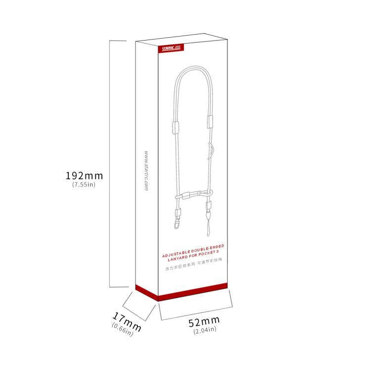 For DJI Pocket 3 STARTRC Adjustable Double-Ended Neck Strap (Yellow)