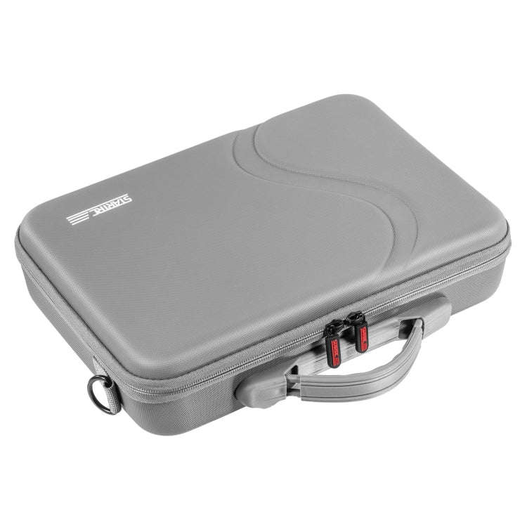 For DJI Osmo Action 5 Pro STARTRC Portable Handbag Shoulder PU Storage Bag (Dark Gray)