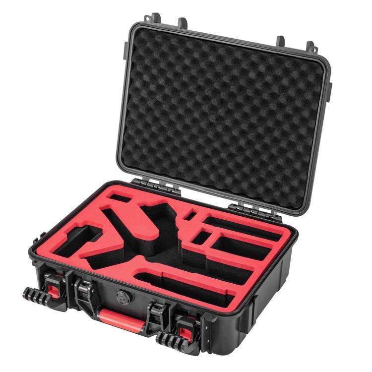 For DJI RS 4 Mini STARTRC PP Waterproof Shockproof Suitcase Portable Storage Box (Black)
