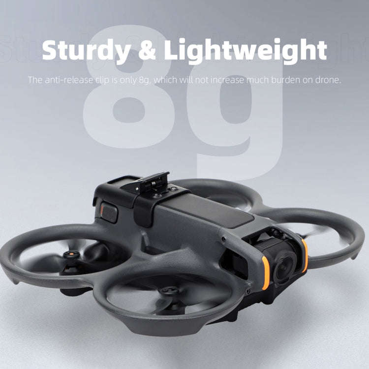For DJI Avata 2 Sunnylife Battery Anti-release Buckle Clip Lock-up Anti-falling Battery Safety Lo...
