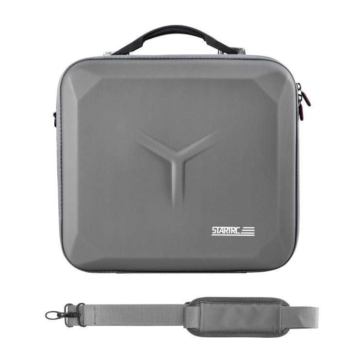 For DJI Mavic 4 Pro / RC 2 STARTRC Shoulder PU Storage Bag Handbag (Grey)