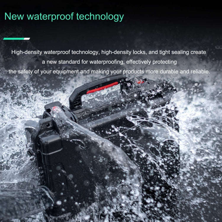 For DJI RS4/  RS4 Pro STARTRC ABS Waterproof Shockproof Suitcase Portable Storage Box (Black)