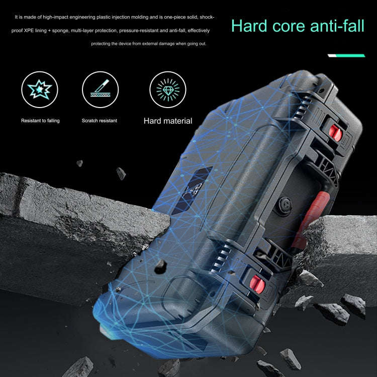 For DJI RS4/  RS4 Pro STARTRC ABS Waterproof Shockproof Suitcase Portable Storage Box (Black)