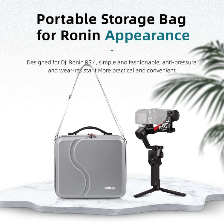 For DJI RS4 STARTRC Storage Case Box Suitcase (Grey)