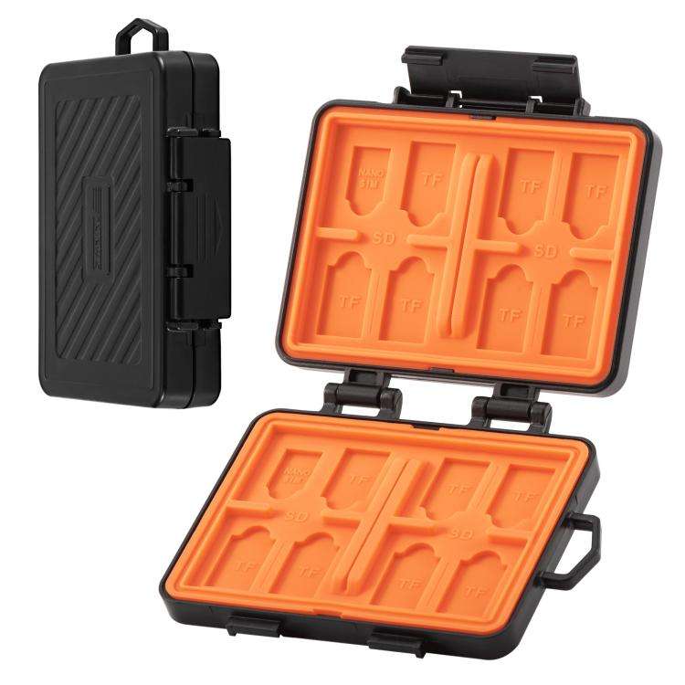 STARTRC V1 Flash Card Box SD / TF Memory Card Storage Case For DJI (Black)