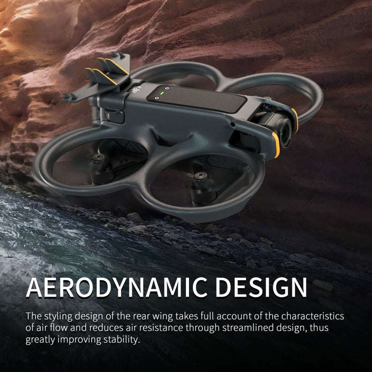 For DJI Avata 2 STARTRC Battery Quick-release Flying Tail Cover (Black)