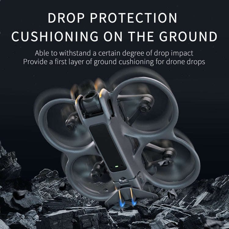 For DJI Avata 2 STARTRC Battery Quick-release Flying Tail Cover (Black)