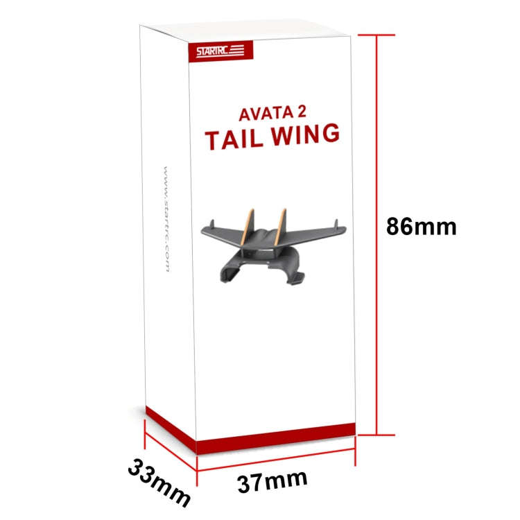 For DJI Avata 2 STARTRC Battery Quick-release Flying Tail Cover (Black)