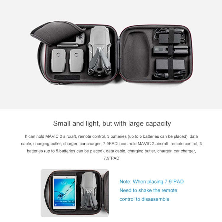 PGYTECH P-HA-031 Waterproof Portable One-shoulder Handbag for DJI Mavic 2