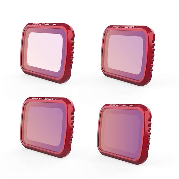 4 PCS PGYTECH P-16A-034 ND8 / 16 / 32 / 64 Lens Filter for DJI Mavic Air 2 Drone Accessories